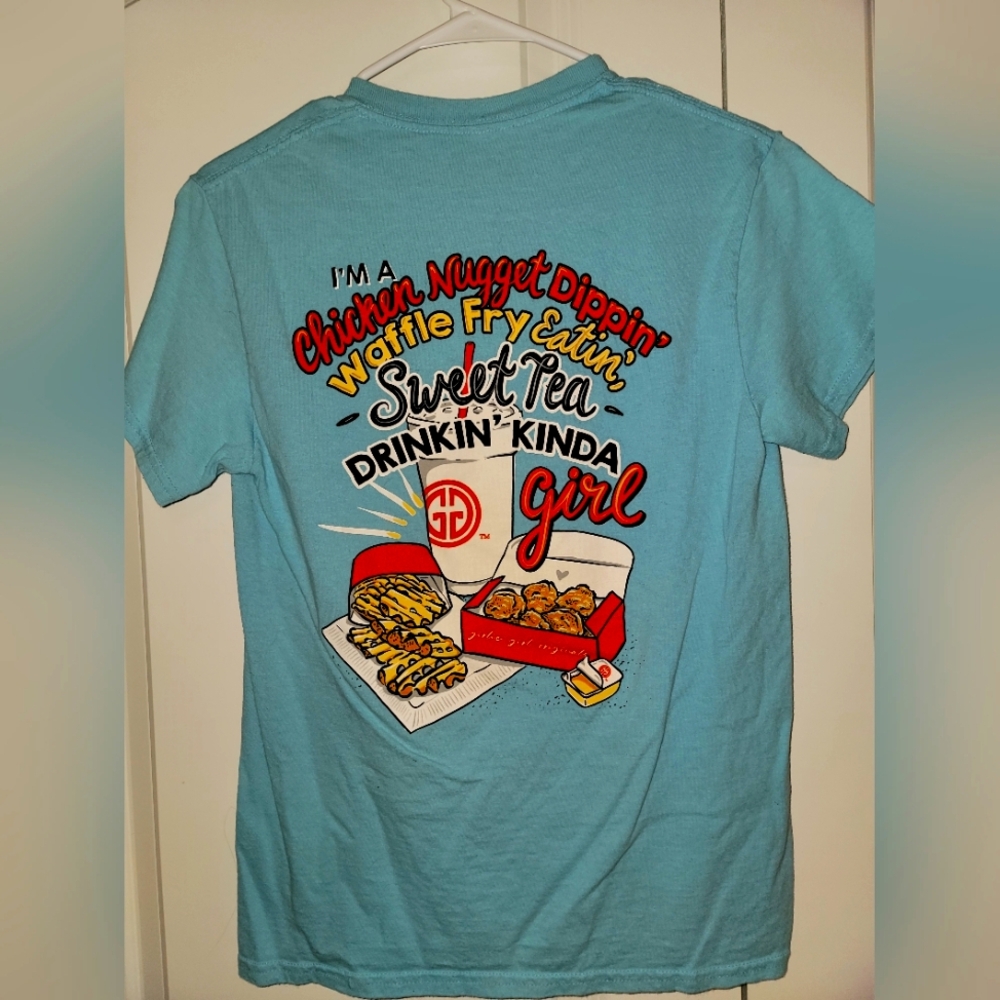 Graphic Tee with Fun Food Print